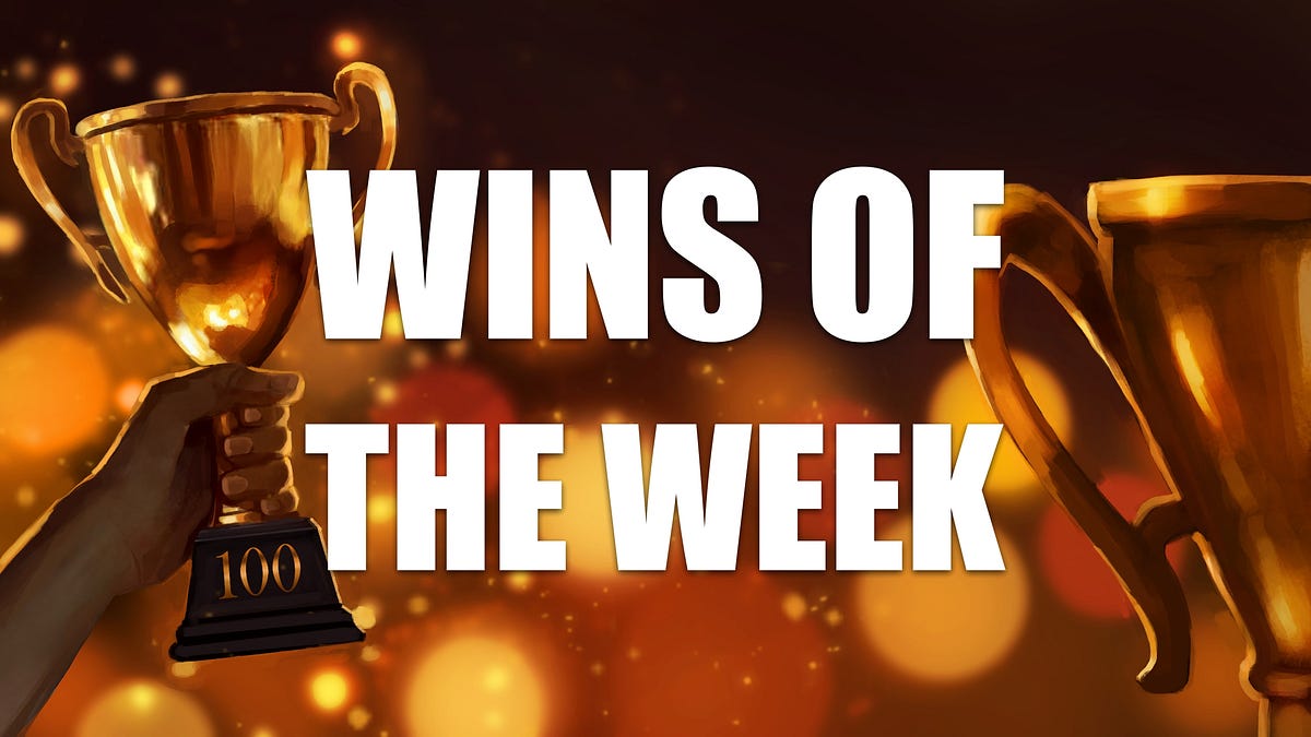 Comments - Wins of the Week Ep100 with Ted Kuntz