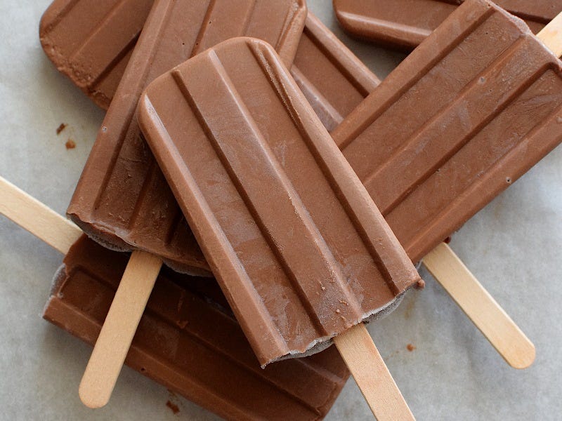 helados de chocolate fudge