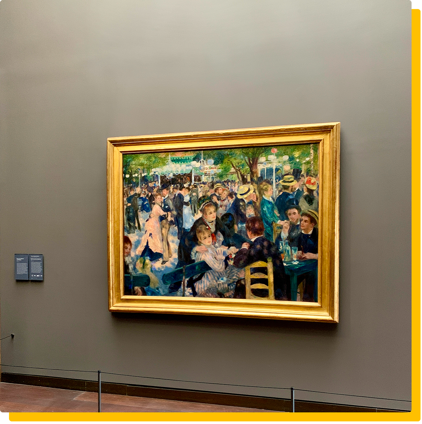 Photos from the Impressionist hall the Musée d'Orsay