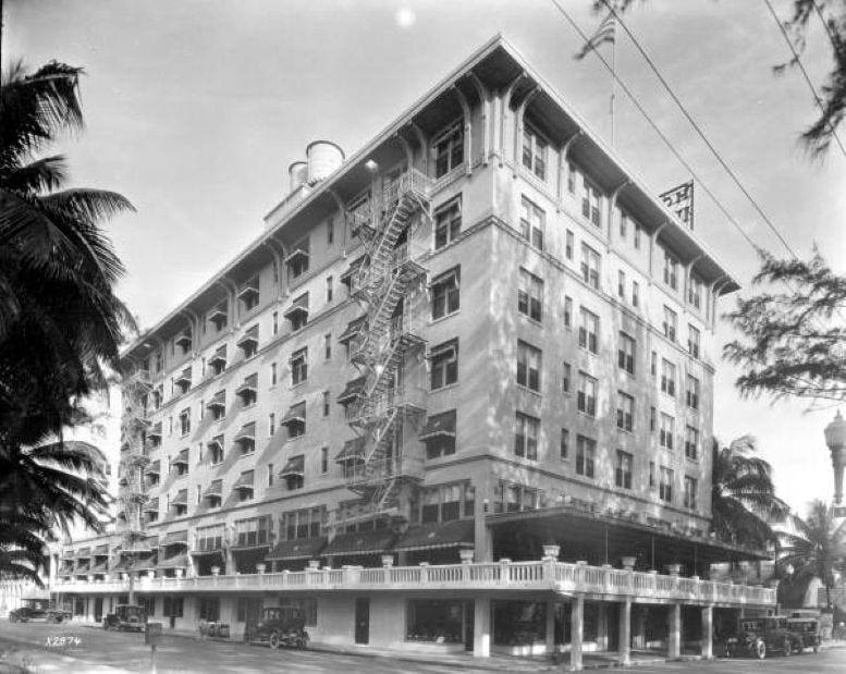 Figure 2: The Urmey Hotel in 1925. Courtesy of Florida State Archives.