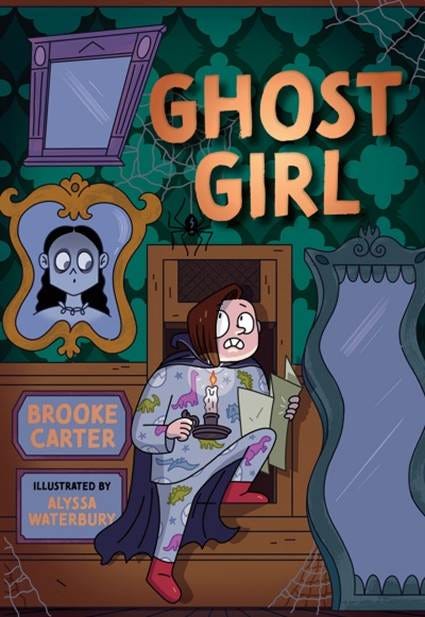 The image depicts a whimsical character, presumably Brooke Carter, illustrated by Alyssa Waterbury, sitting in an ornate, vintage room, surrounded by ghostly imagery.
AI-generated content may be incorrect. The image depicts a whimsical character, presumably Brooke Carter, illustrated by Alyssa Waterbury, sitting in an ornate, vintage room, surrounded by ghostly imagery.
AI-generated content may be incorrect.
