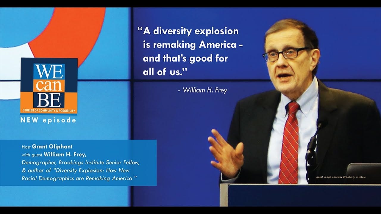 S04E01 - “Diversity Explosion” author/demographer William Frey on where  America is headed (S04EP01)