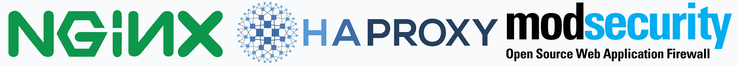 Nginx, HA Proxy, Modsecurity