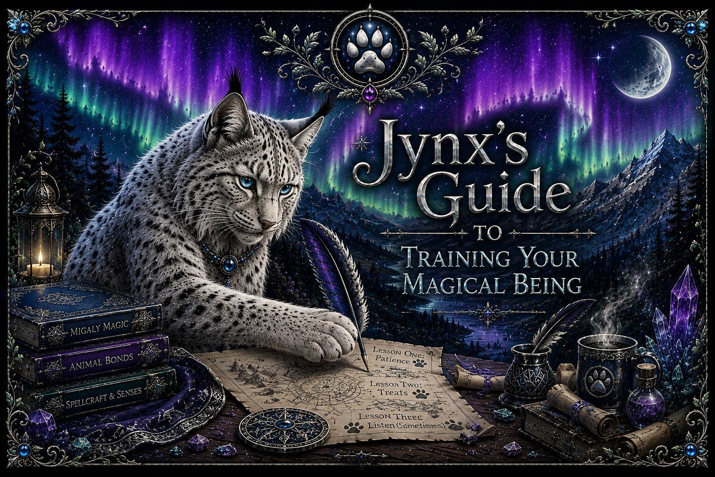 Jynx's Guide to Training Your Magical Being Header Image