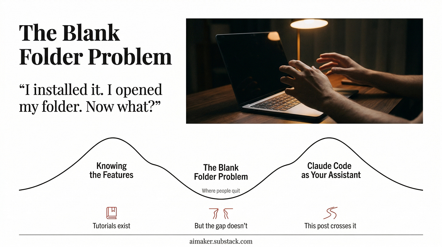 Blank folder problem when starting project using Claude Code Blank folder problem when starting project using Claude Code