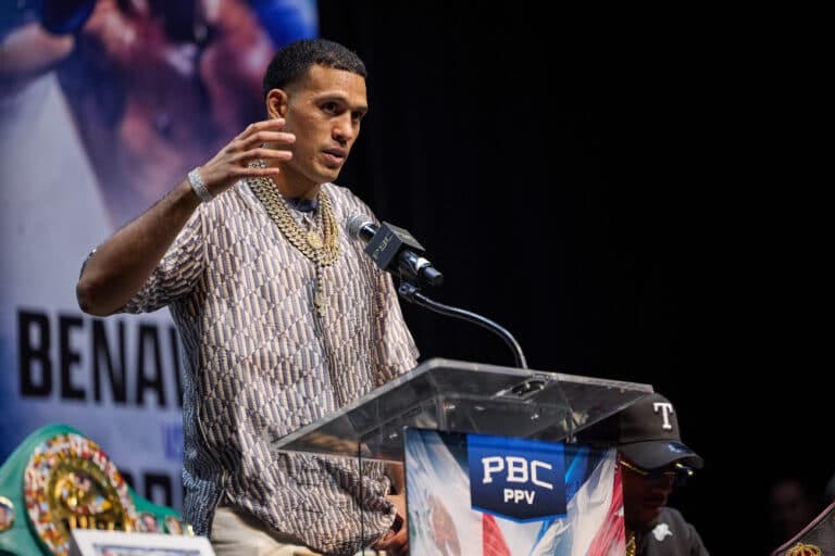 Image: Is Benavidez Cracking Under Pressure? Morrell Exposes Pre-Fight Jitters