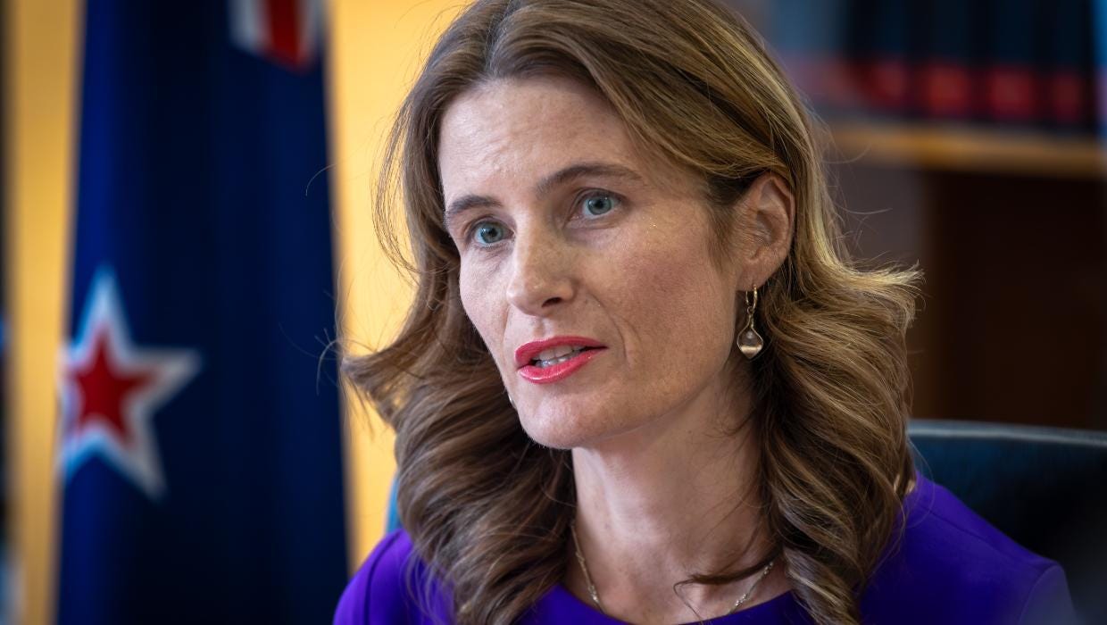Finance Minister Nicola Willis. 