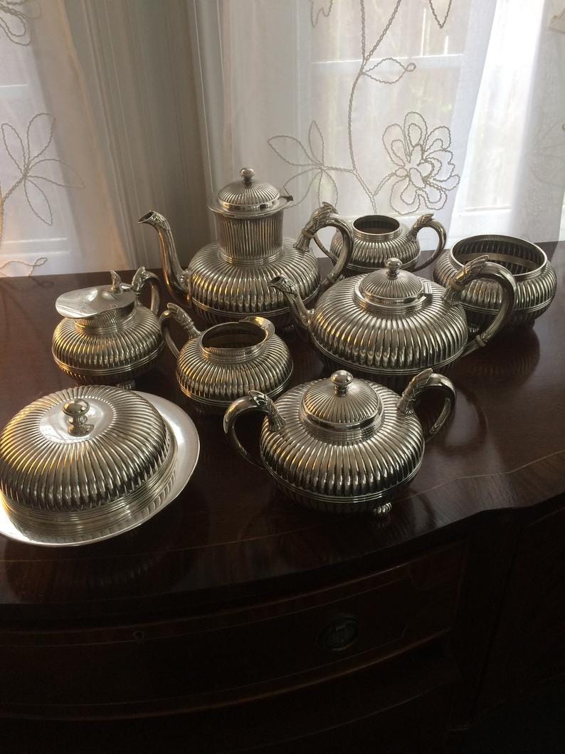 Gorham Coffee & Tea Set image 0 Gorham Coffee & Tea Set image 0