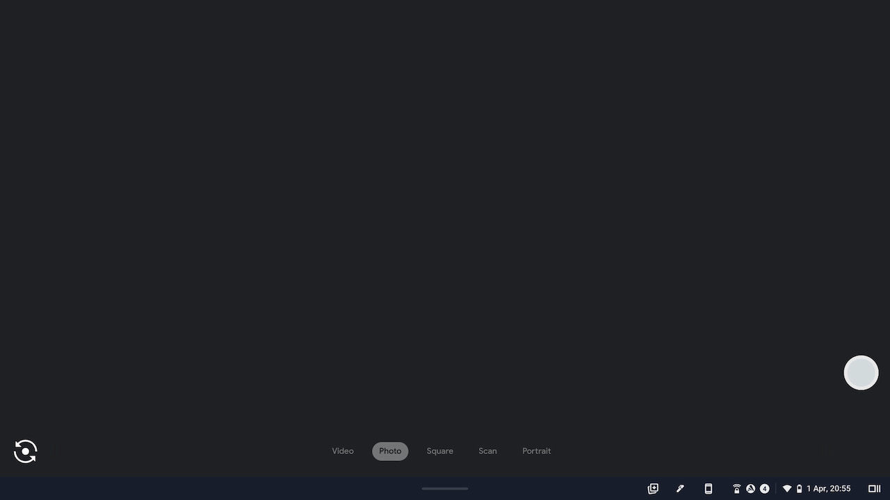 Chrome OS camera bug on Chromebooks