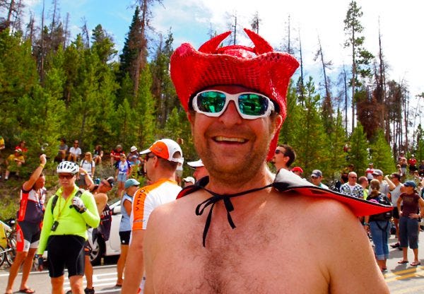 Cowboy man US Pro CYcling challenge