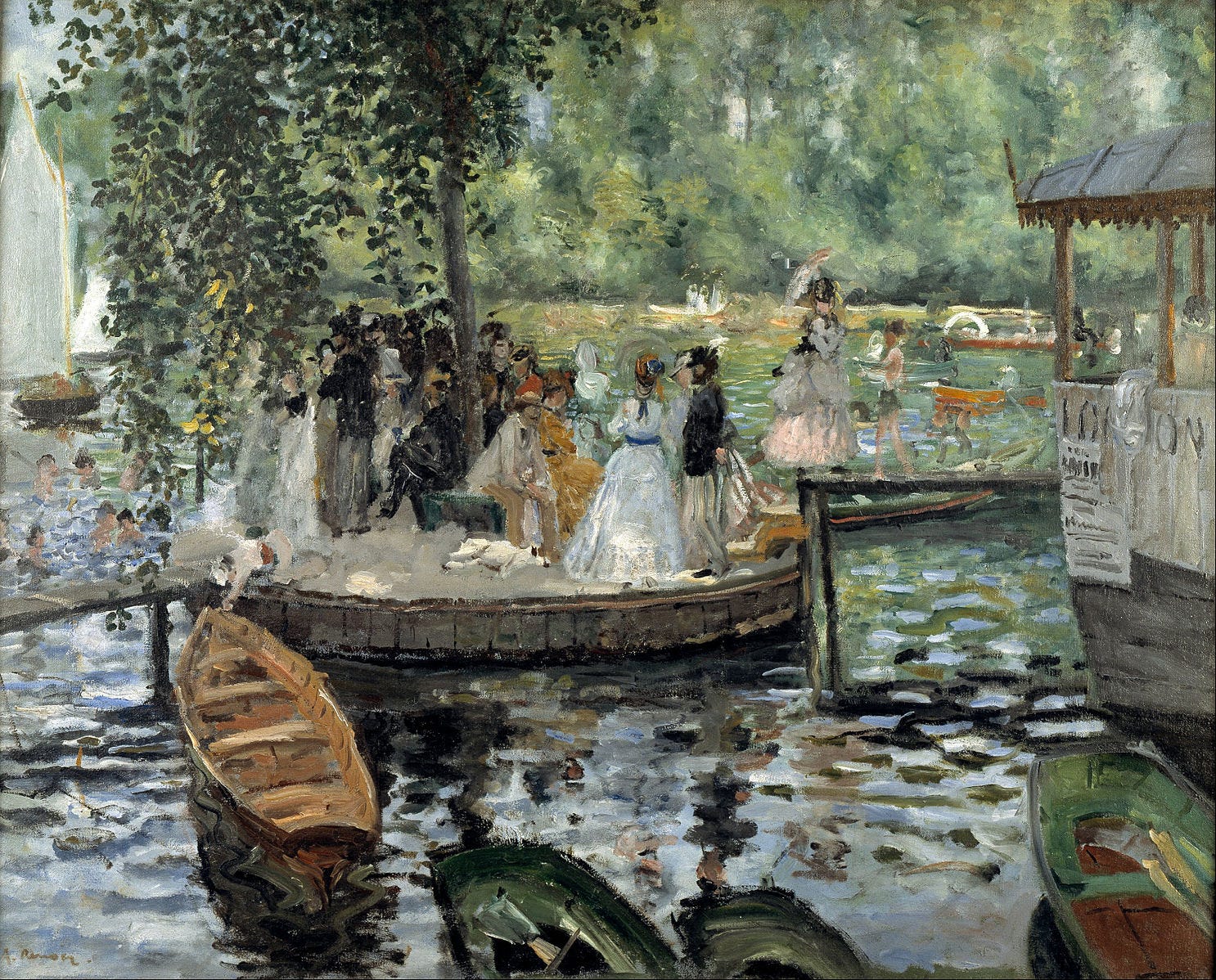 Baile no Moulin de la Galette (1876), de Pierre Auguste Renoir🕺