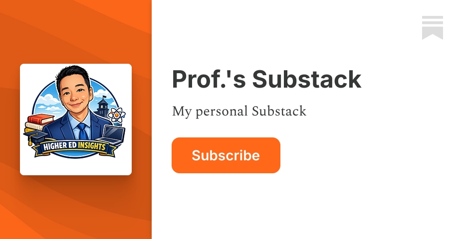 Prof.'s Substack | Substack