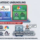 Comcast's "Portfolio Reconstruction" Meets the Reverse Information Paradox