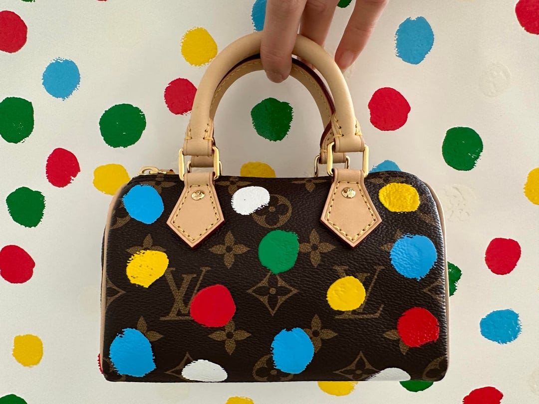 Hands on LV x Kusama 2023 nano speedy : r/Louisvuitton
