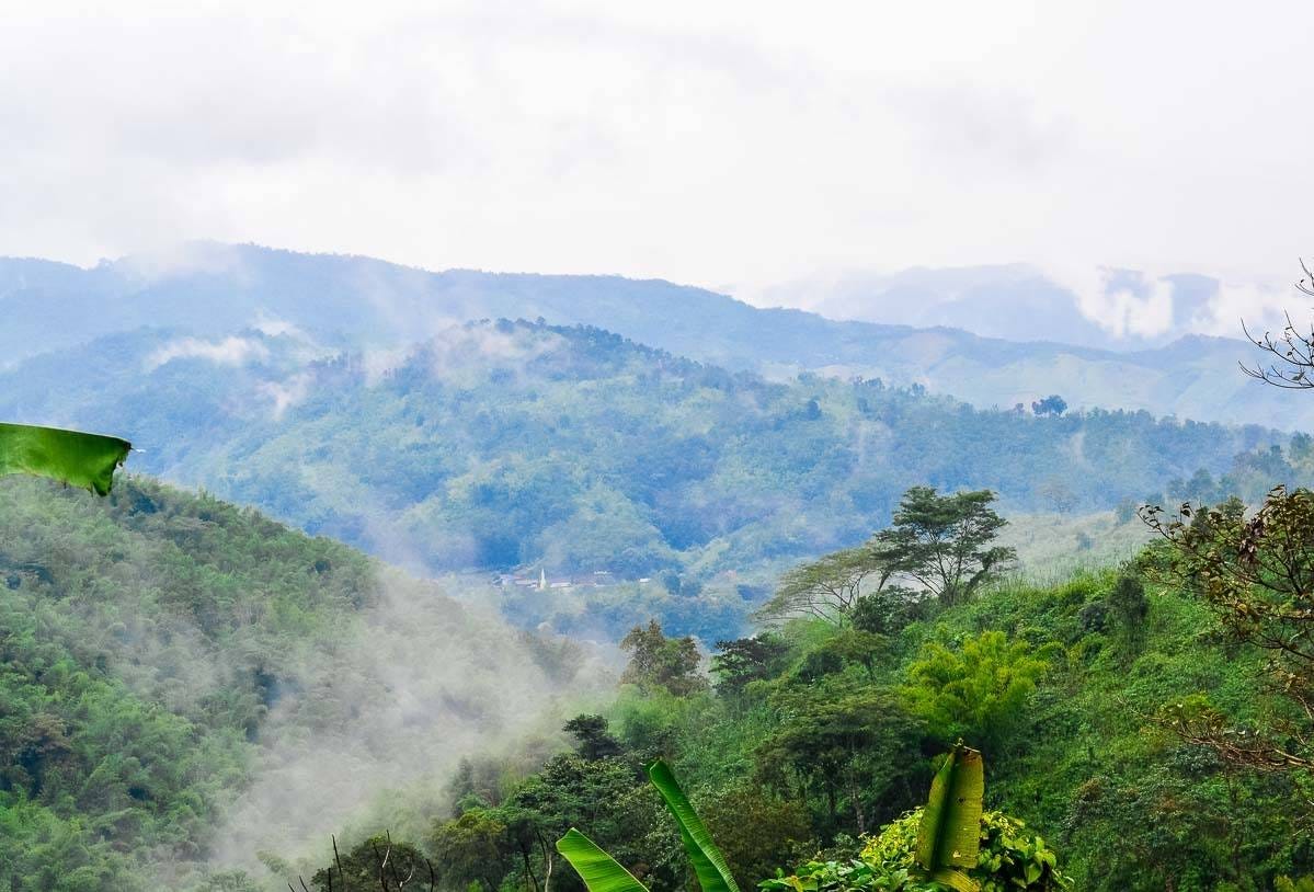 Breathtaking mountain scenery in northern Thailand