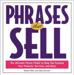 book cover Phrases that Sell book cover Phrases that Sell