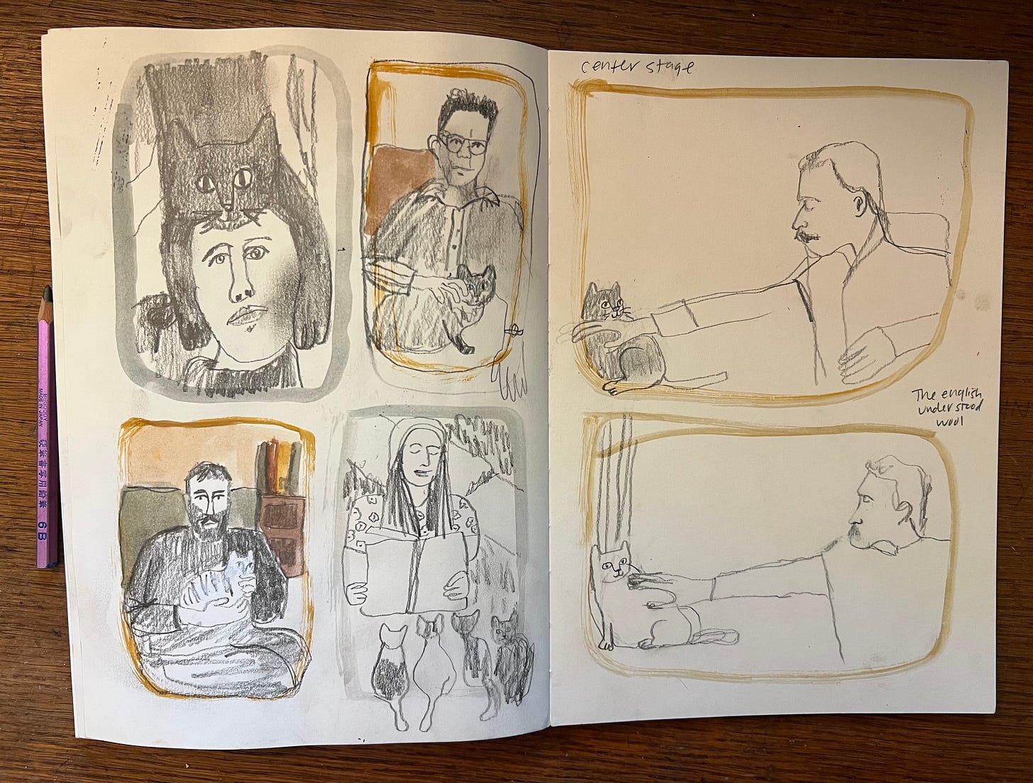 people and cat sketches by beth spencer people and cat sketches by beth spencer