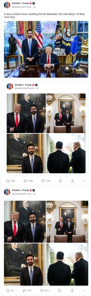 It was a Great Honor meeting Zohran Mamdani, the new Mayor of New York City!