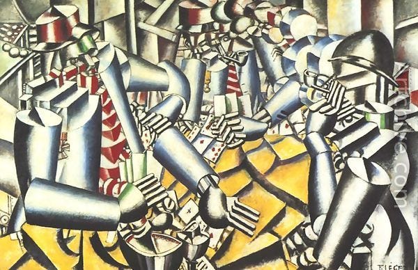 Soldiers Playing Cards and Léger’s Unique Interpretation of WWII
