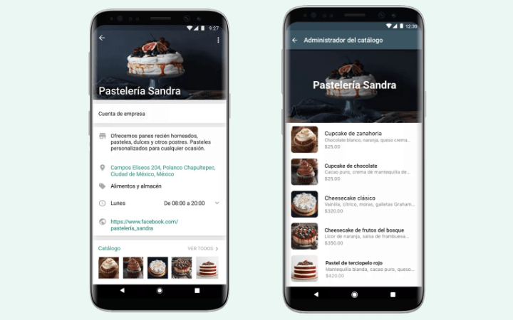 WhatsApp Business Confuiguraciones con herramientas empresa