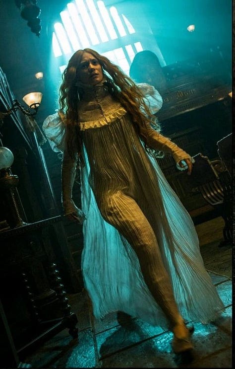 open lace back dress Halloweek: Crimson Peak – Witching Hour Baby main image 0