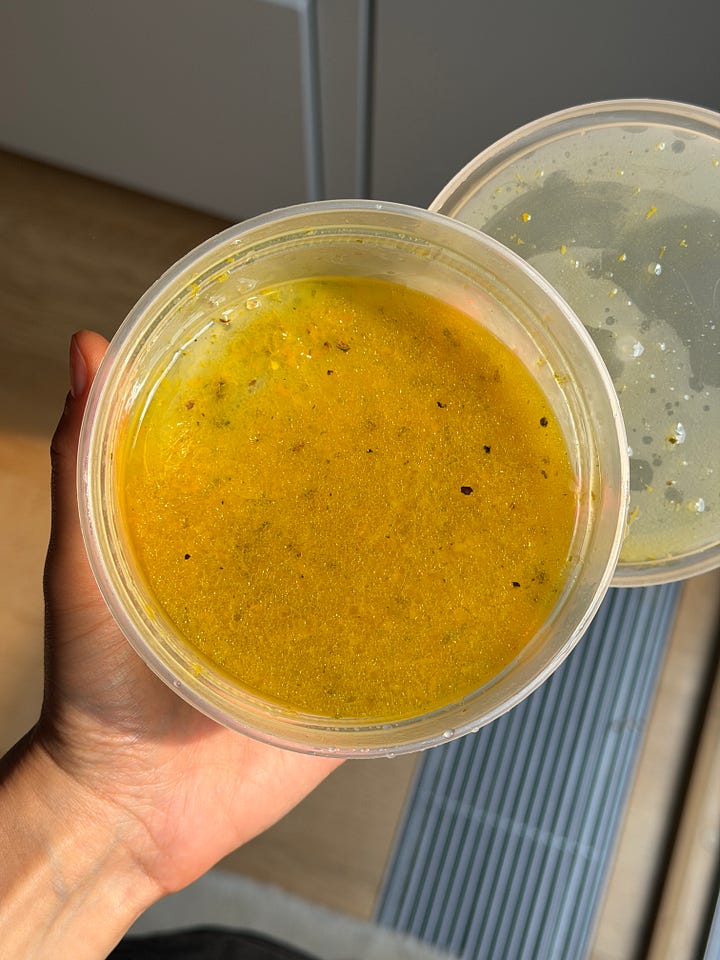 citrus vinaigrette and roasted beets 