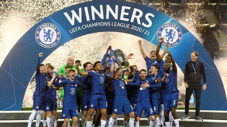 Champions League final: Chelsea crowned winners as they deny Manchester City first major European title | UK News | Sky News Champions League final: Chelsea crowned winners as they deny Manchester City first major European title | UK News | Sky News