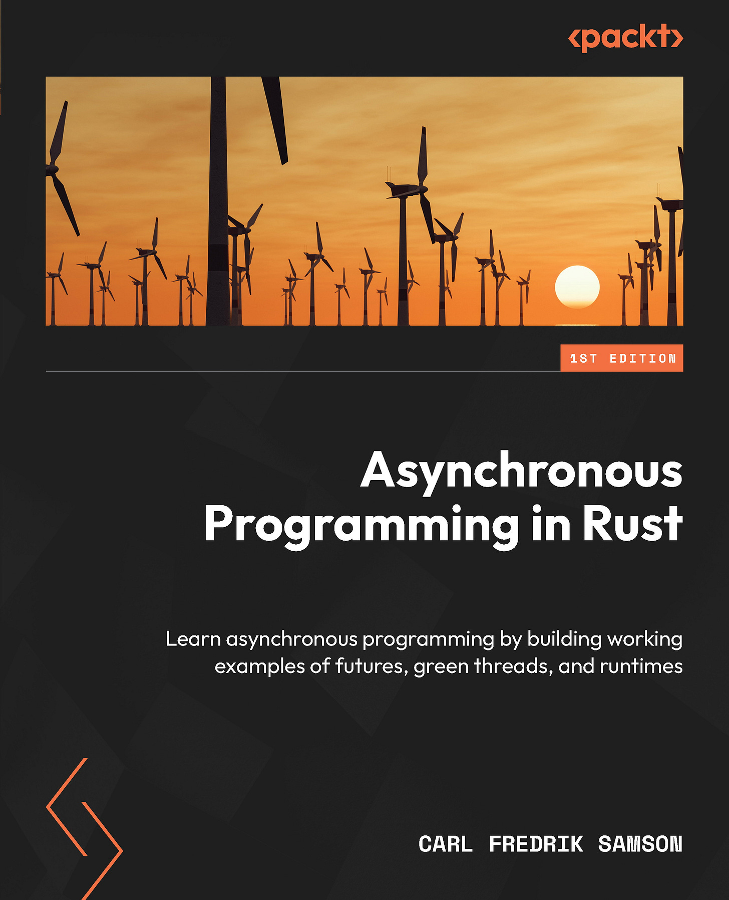 Asynchronous Programming in Rust, Published by Packt, Book Cover Asynchronous Programming in Rust, Published by Packt, Book Cover