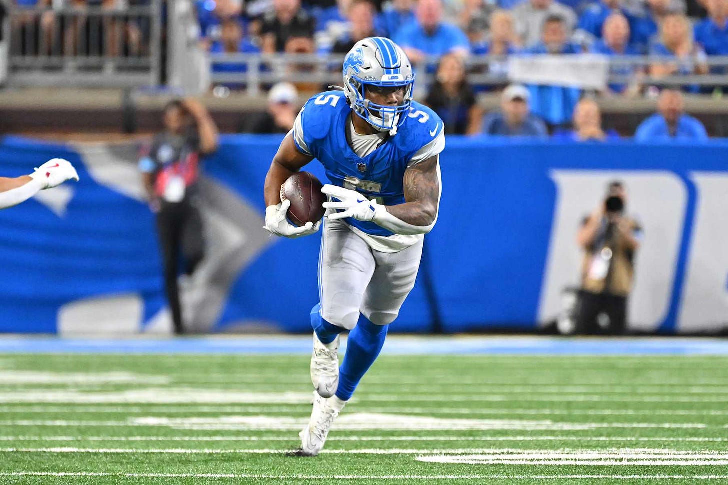 Lions' David Montgomery Talks Viral MNF Play, NFC North Race & More in B/R  Interview