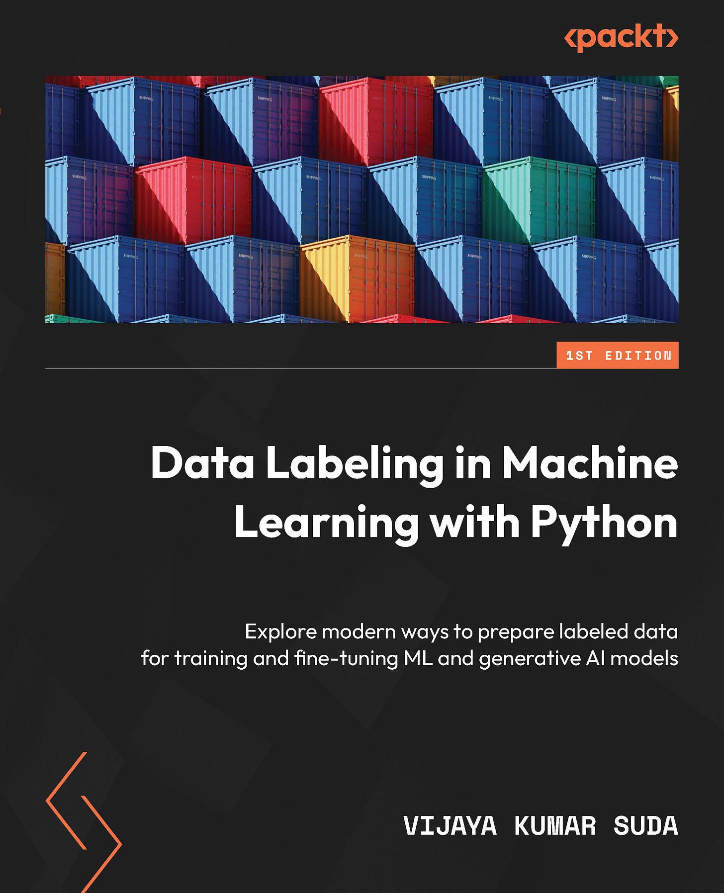 Data Labeling in Machine Learning with Python, Published by Packt, Book Cover