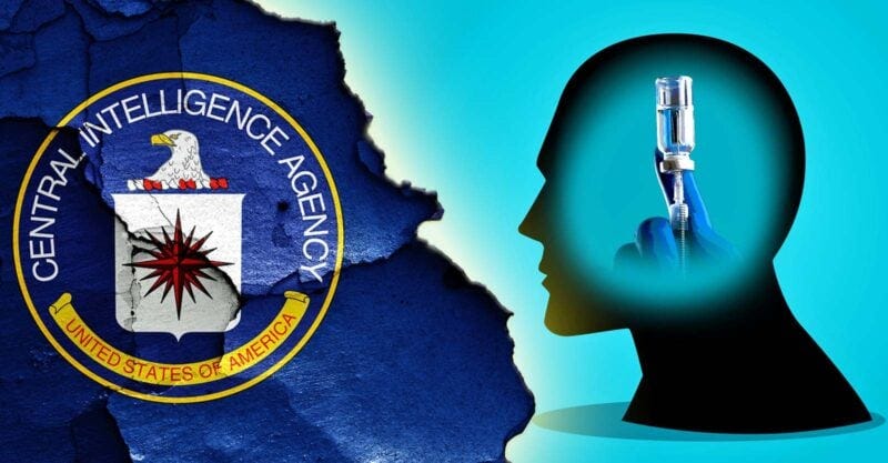 cia logo, brain with vaccine in it cia logo, brain with vaccine in it