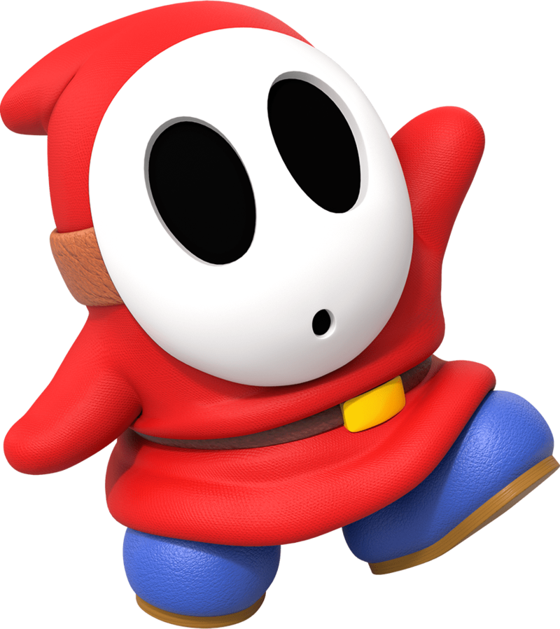 Shy Guy - Super Mario Wiki, the Mario encyclopedia