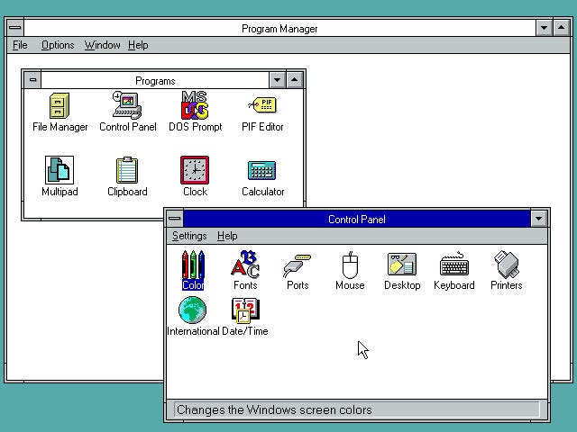 DOS + Windows 3.11 on a single floppy!