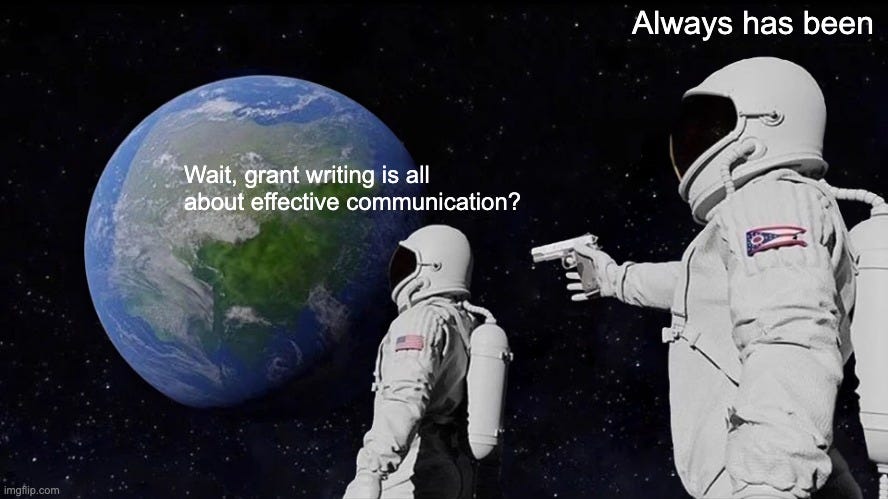 Writing grants is like a remote interview — AI breaks the communication barrier