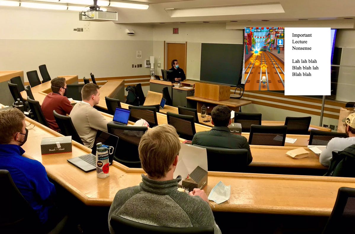subway surfers in lecture