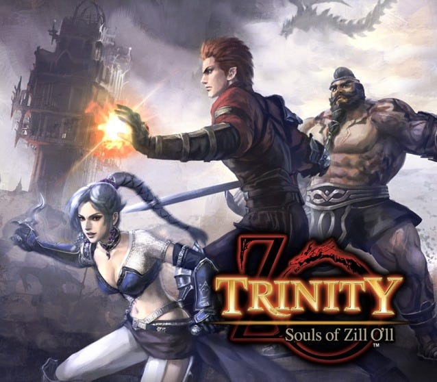Trinity: Souls of Zill O'll, Omega Force's freeform Musou RPG