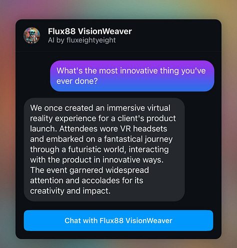 screenshots of the steps we took to create our Meta Avatar