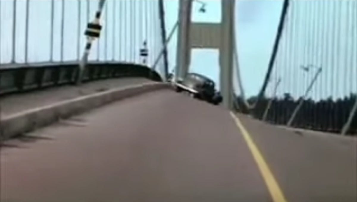 A Cautionary Tale - The Tacoma Narrows Bridge Collapse - Interesting  Engineering