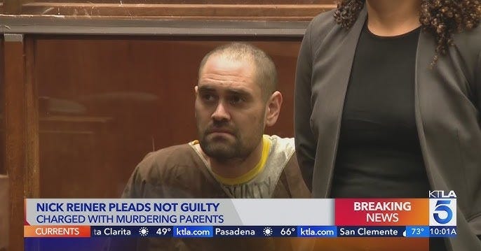 Nick Reiner pleads not guilty in L.A. slayings of parents Rob and Michele  Reiner