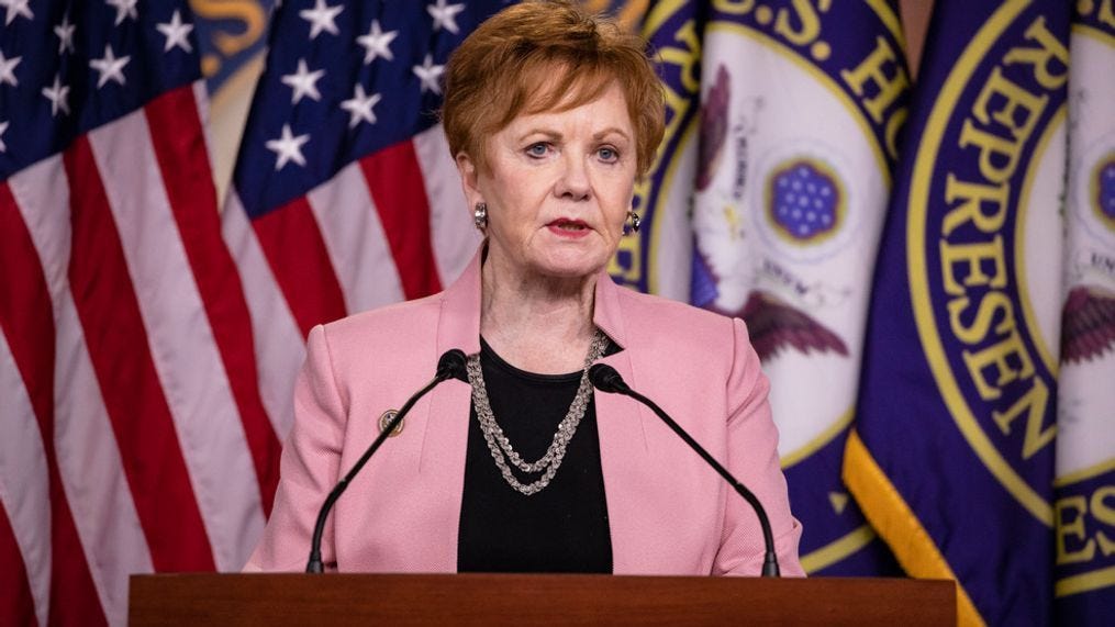 WASHINGTON, DC - JULY 21: U.S. Rep. Kay Granger (R-TX) speaks during a news conference with other Republican members of the House of Representatives at the Capitol on July 21, 2020 in Washington, DC. (Photo by Samuel Corum/Getty Images)