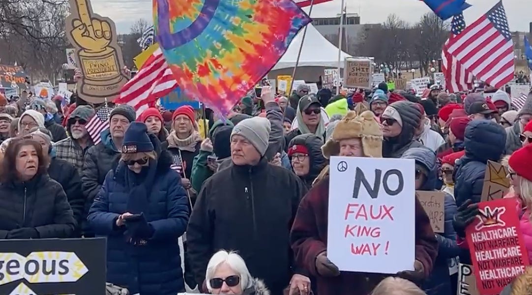 WATCH: Zeteo Was at the Huge ‘No Kings’ Rally in a State Trump Tried To Destroy