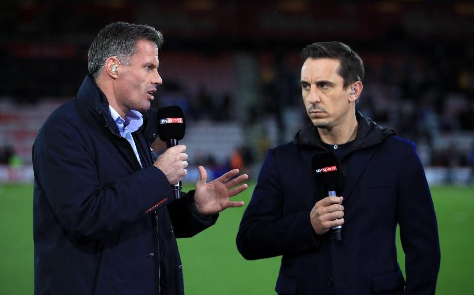 Jamie Carragher opens up on relationship with one-time enemy Gary Neville |  The Sun