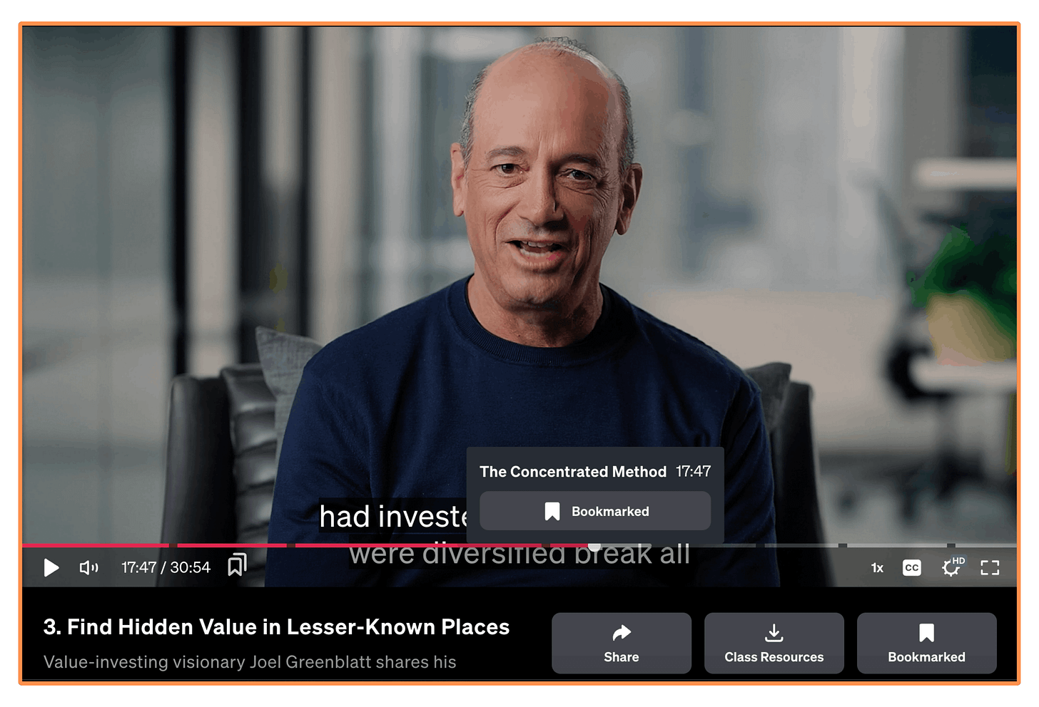 Episode 3 - Bookmarks (desktop view)