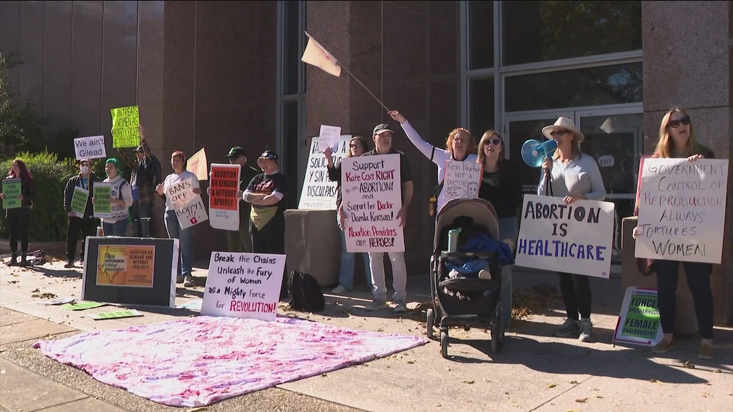 Kate Cox supporters rally outside Texas Supreme Court | kvue.com