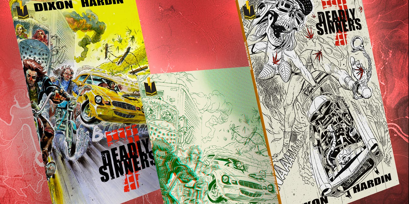Seven Deadly Sinners: Chuck Dixon’s New Action-Packed Biker Book Launches on Rippasend