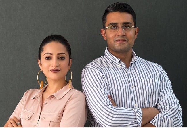 Naina Ruhail & Prateek Ruhail by Founders Couple