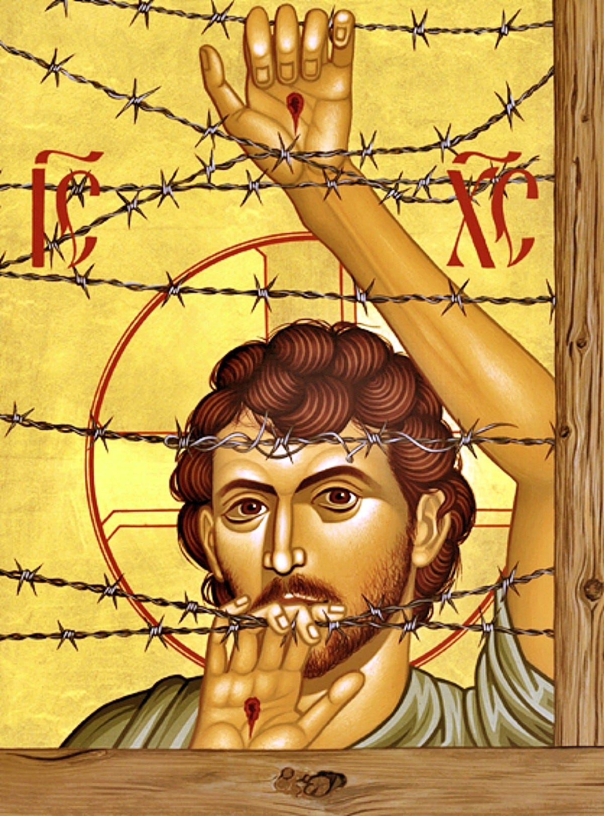 Robert Lentz. Christ of Maryknoll. 2002 | Art in Faith Robert Lentz. Christ of Maryknoll. 2002 | Art in Faith