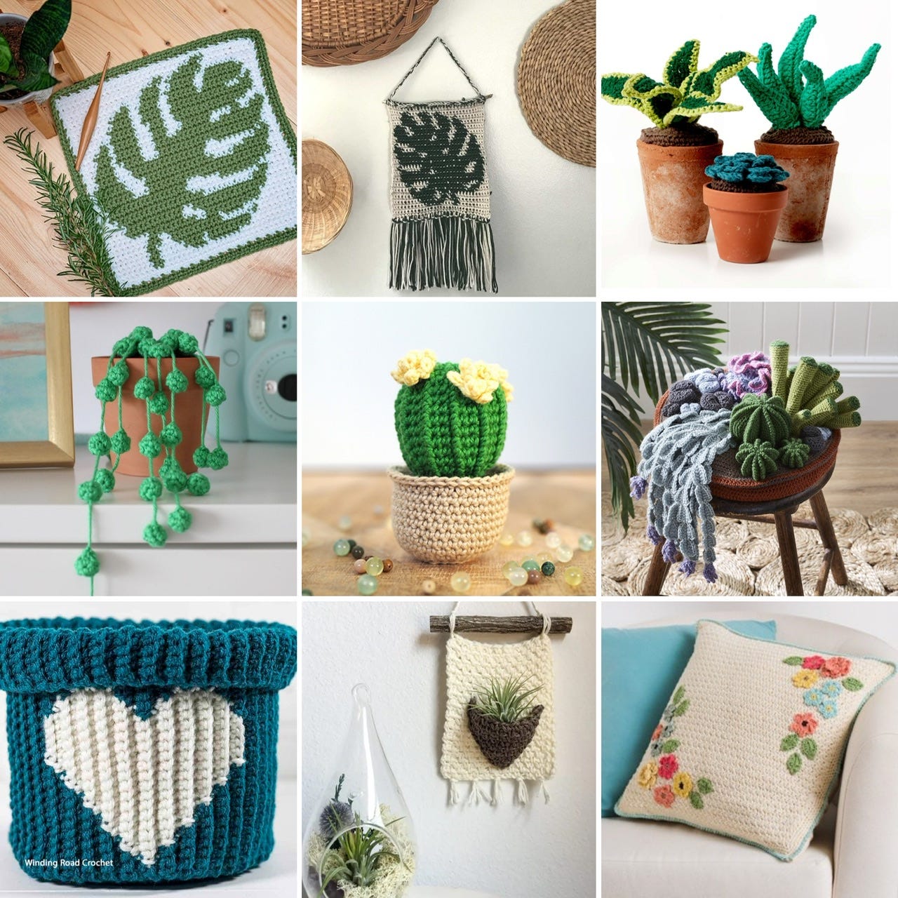 Free Crochet Patterns for Plant Lovers