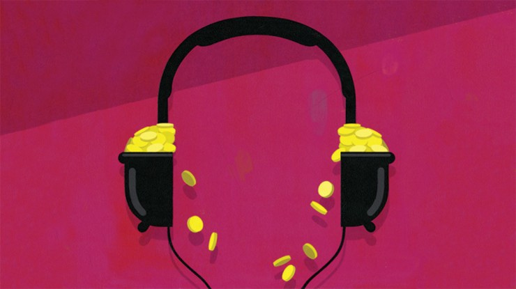 Music streaming revenue placeholder