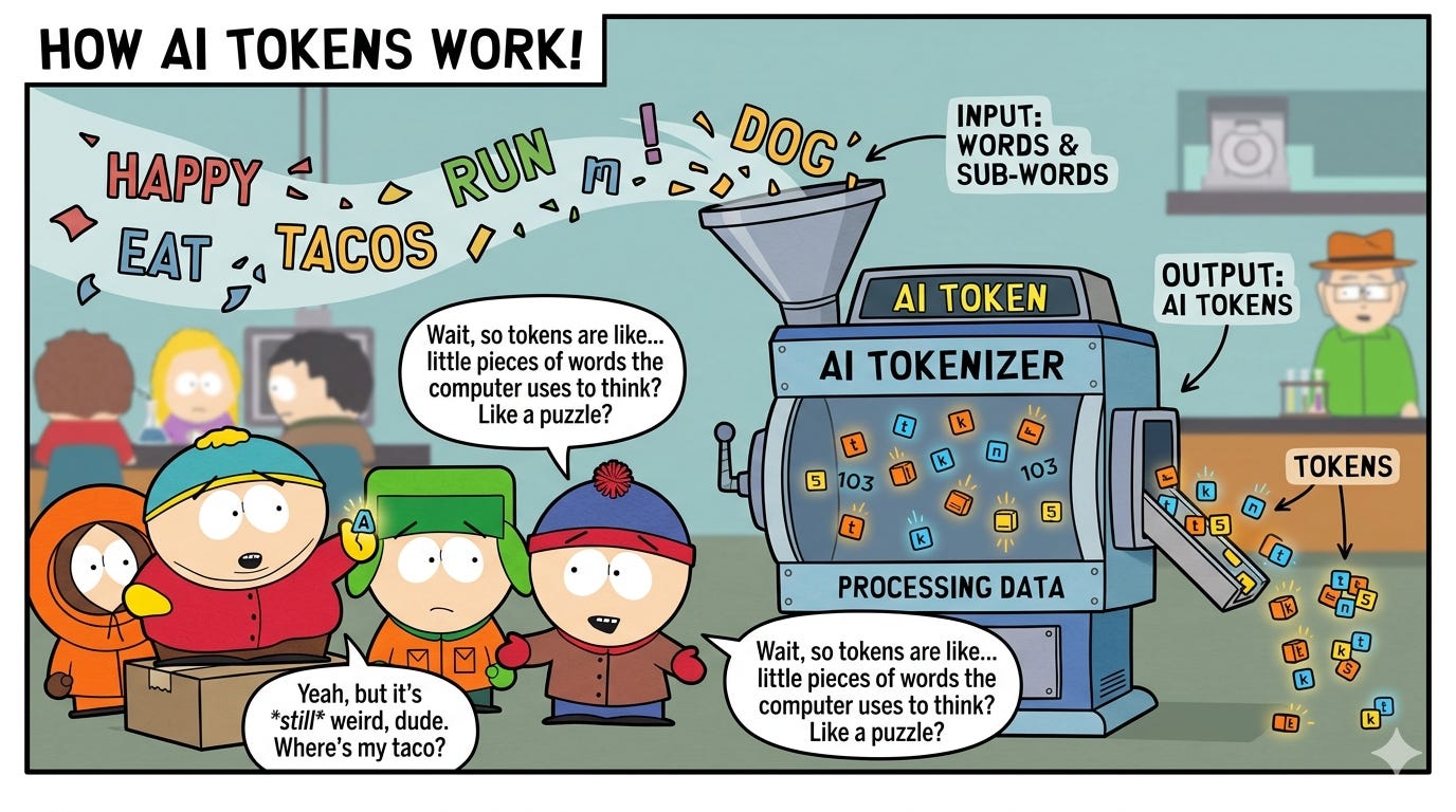 一眼就懂｜Token是你需要知道 AI 世界最重要的單字 - by 九等觀察 - 涮涮九等 | 投資升等